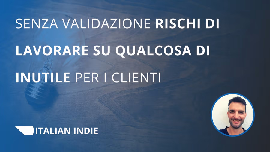 Copertine blog Validare l'idea per un corso online è indispensabilie. Altrimenti rischi di lavorare per niente.