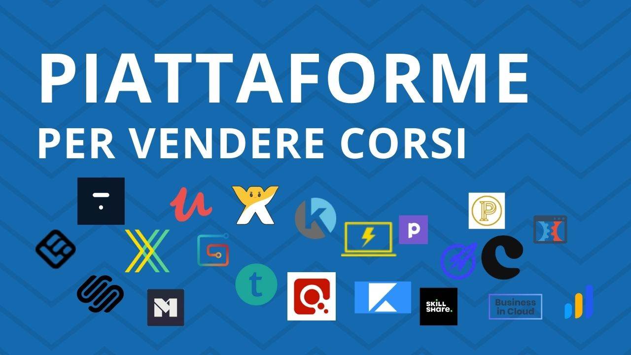 piattaforme per vendere corsi online