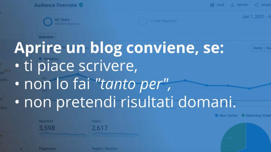 Perché aprire un blog