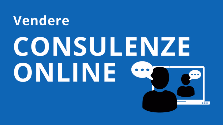 Vendere consulenze online